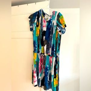 SHEIN XXL Colorful short sleeve romper